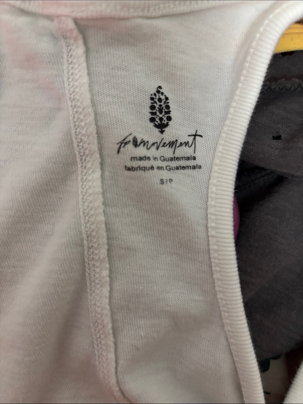 FP Movement Rundown Tank, White, Small - Picture 6 of 10